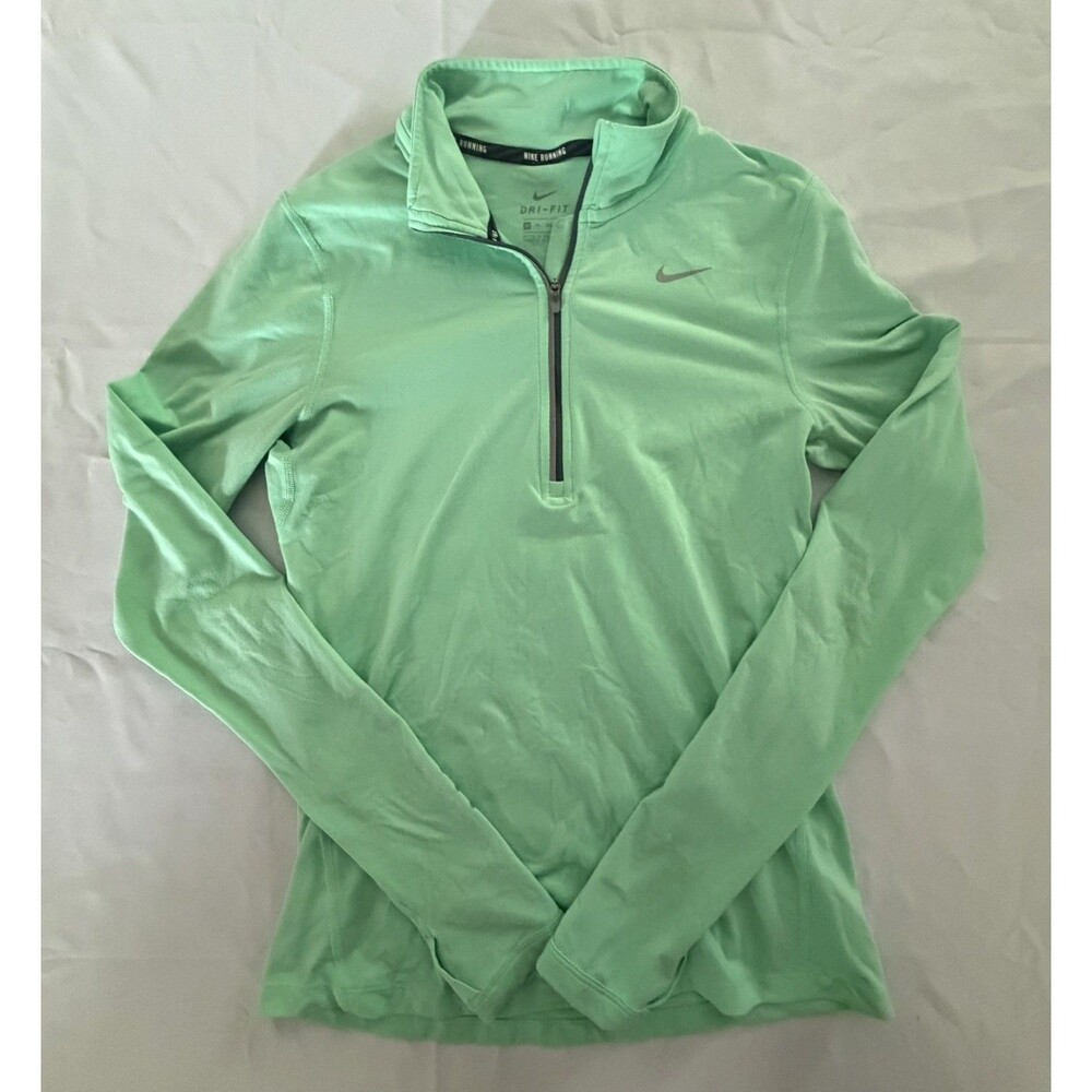 Nike Dry Fit Element 1/4 Zip Long Sleeve Shirt size XS